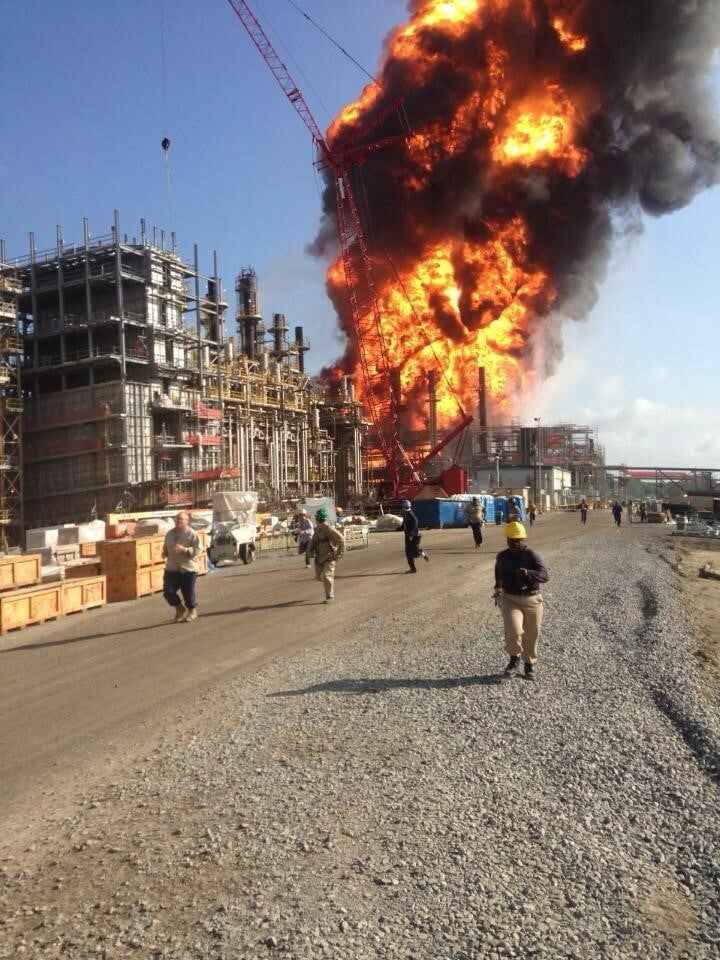 Williams Geismar Olefins Plant Explosion and Fire